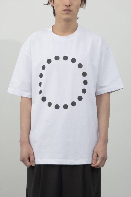 MRT019C 매트 심벌 박시핏 코튼 티셔츠(코튼 화이트)